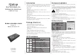 Atop SE8502-M12 Series Hardware Installation Manual preview