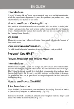 Предварительный просмотр 7 страницы Atos Medical Provox Coming Home Instructions For Use Manual