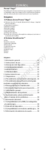 Предварительный просмотр 34 страницы Atos Medical PROVOX Vega Instructions For Use Manual