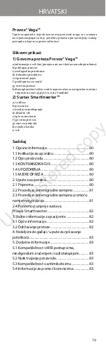 Предварительный просмотр 79 страницы Atos Medical PROVOX Vega Instructions For Use Manual