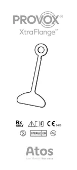 Предварительный просмотр 1 страницы Atos Medical Provox XtraFlange Manual