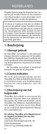 Preview for 18 page of Atos Medical THERABITE ActiveBand Instructions For Use Manual