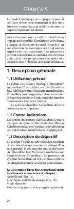 Preview for 24 page of Atos Medical THERABITE ActiveBand Instructions For Use Manual