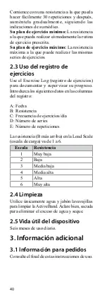 Preview for 40 page of Atos Medical THERABITE ActiveBand Instructions For Use Manual