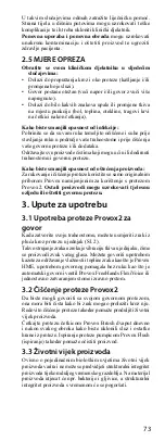 Предварительный просмотр 73 страницы Atos PROVOX 2 Instructions For Use Manual