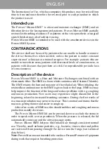 Preview for 5 page of Atos PROVOX Micron HME Series Instructions For Use Manual