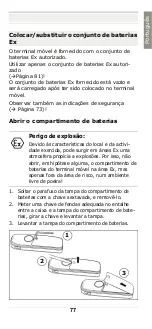 Preview for 77 page of Atos Unity OpenStage M3 Ex Safety Notes