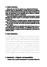 Preview for 4 page of Atosa AGR -6B Operating Instructions Manual