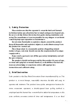 Preview for 5 page of Atosa ATCO-513B-1 Operating Instructions Manual