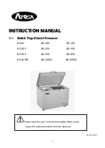 Atosa BD-105 Instruction Manual preview