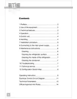 Preview for 2 page of Atosa MBF8001 Instruction Manual