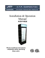 ATP Electronics A1DP-RI30 Installation & Operation Manual preview