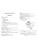 ATP Electronics LX-1301 Instruction Manual preview