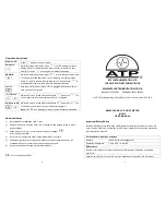 Предварительный просмотр 1 страницы ATP Electronics MT-912 User Manual