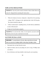 Preview for 21 page of ATP Instrumentation DM-921 Operating Instruction