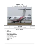 ATR 42-300 Handling Manual preview