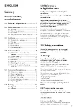 Preview for 7 page of Atra Atraflam 16/9eme 600 Installation, Use And Maintenance Instructions