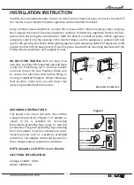 Preview for 3 page of ATRAFLAME FA23V60L-8 Manual