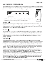 Preview for 5 page of ATRAFLAME FA23V60L-8 Manual