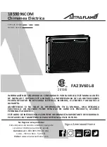 Preview for 17 page of ATRAFLAME FA23V60L-8 Manual