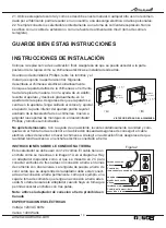 Preview for 19 page of ATRAFLAME FA23V60L-8 Manual