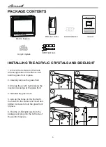 Предварительный просмотр 5 страницы ATRAFLAME FA23V60L-C7 Homeowners Operating Manual