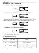 Предварительный просмотр 8 страницы ATRAFLAME FA23V60L-C7 Homeowners Operating Manual