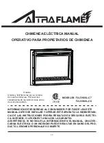 Предварительный просмотр 19 страницы ATRAFLAME FA23V60L-C7 Homeowners Operating Manual