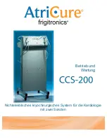 Предварительный просмотр 43 страницы AtriCure Frigitronics CCS-200 Operation And Maintenance Manual