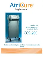 Предварительный просмотр 56 страницы AtriCure Frigitronics CCS-200 Operation And Maintenance Manual