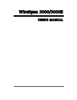 Предварительный просмотр 2 страницы Atrie WireSpan 3000 User Manual