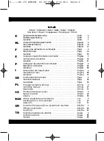 Предварительный просмотр 2 страницы Atrium ES 175 Instruction Manual