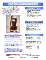 Preview for 1 page of Atrix HCVAC 110V HEPA Brochure & Specs