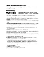 Preview for 2 page of Atrix VACBP36V User Manual