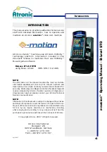 Preview for 4 page of Atronic e-motion Operating Manual