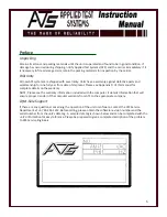 Preview for 5 page of ATS 2140-M Series Instruction Manual