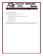 Preview for 8 page of ATS 2140-M Series Instruction Manual