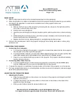 Preview for 1 page of ATS Epson Z8050 Setup And Troubleshooting Manual