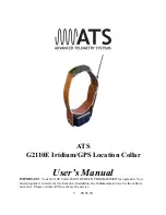 ATS G2110E User Manual preview