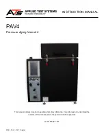 Предварительный просмотр 1 страницы ATS PAV4 Instruction Manual