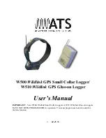 ATS W500 Wildlink User Manual preview