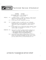 Preview for 52 page of ATSG AX4S Update Handbook