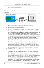 Предварительный просмотр 8 страницы ATSI TVC-3800 User Manual