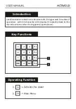 Preview for 4 page of ATSS ACTIVE LD User Manual