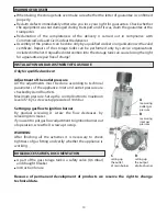 Предварительный просмотр 10 страницы ATTACK PZO 120 Instructions For Use Manual