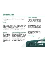 Preview for 2 page of Attainment Company GoTalk 32+ User Manual