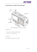 Предварительный просмотр 31 страницы Atten ADS1000 Series Service Manual