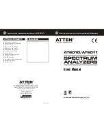 Atten AT6010 User Manual предпросмотр