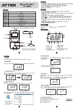 Предварительный просмотр 2 страницы Atten ST-1090 User Manual