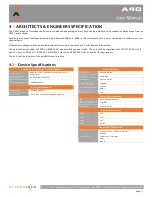 Предварительный просмотр 11 страницы Attero Tech unA4O AES67 User Manual
